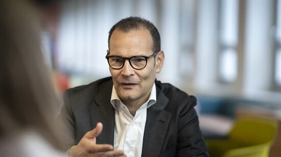 Das Ergebnis der Axpo ist deutlich höher ausgefallen: CEO Christoph Brand auf einem Archivbild.