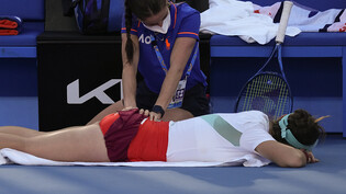 Schmerzhaftes Aus: Schmerzen im unteren Rückenbereich hinderten Belinda Bencic daran, ihr bestes Tennis zu spielen