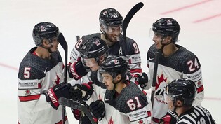 Die Kanadier freuen sich über einen gelungenen Turnierstart