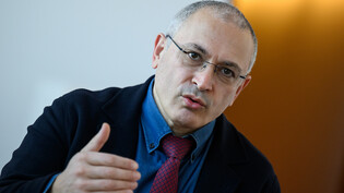 ARCHIV - Der russische Regimekritiker Michail Chodorkowski. Foto: Bernd von Jutrczenka/dpa
