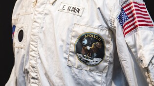 In dieser Jacke war Buzz Aldrin 1969 auf dem Mond.