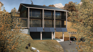 Im Kanton einzigartig: In Schwändi entsteht ein Haus, das nutzt, was die Natur zu bieten hat.