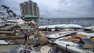 Vor allem der Hurrikan Ian hat die versicherten Schäden im laufenden Jahr deutlich nach oben getrieben. (Archivbild)