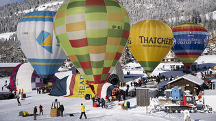 Rund 60 Heissluftballons und ebenso viele Piloten aus 15 Ländern sind für das internationale Ballonfestival in Château-d'Oex im Waadtland angekündigt.