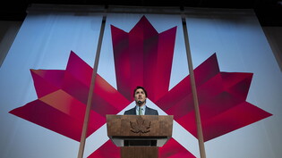 Justin Trudeau im Rahmen des Nordamerika-Gipfels. Foto: Adrian Wyld/Canadian Press via ZUMA Press/dpa
