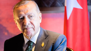 ARCHIV - Recep Tayyip Erdogan, Präsident der Türkei, blockiert eine Aufnahme Schwedens in die Nato seit Monaten. Foto: Christoph Soeder/dpa