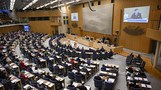 Die schwedischen Gesetzgeber haben mit überwältigender Mehrheit für den Beitritt Schwedens zur NATO gestimmt. Foto: Anders Wiklund/TT News Agency/AP