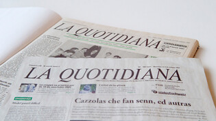 Nicht mehr erhältlich: Die romanische Zeitung «La Quotidiana» gibt es nicht mehr am Kiosk zu kaufen. 