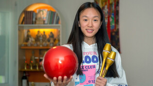Ehrgeizig und zielstrebig: Gymnastin Lhadon Tsensatsang opfert ihre gesamte Freizeit für ihren Sport.  