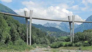 Spektakuläres Projekt: Der linke Pfeiler der Sunnibergbrücke soll bald beklettert werden können. 