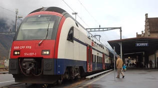 Fällt zwei Wochen aus: Der Zugverkehr im Glarnerland wird Ende Oktober eingestellt.