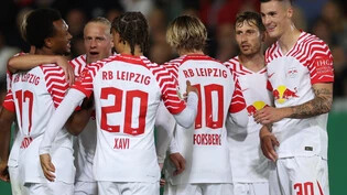 Leipzig feiert den Einzug in die nächste Cup-Runde
