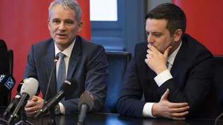 SP-Bundesratswahl: Beat Jans (links) und Jon Pult (rechts) stehen zur Auswahl.