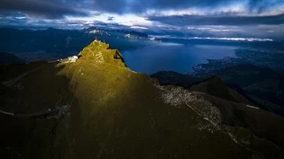 Der Gipfel des Bergs Rochers de Naye oberhalb von Montreux am Genfersee. (Archivbild)