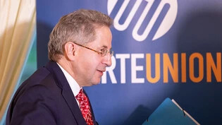 Der deutsche Ex-Verfassungsschutzpräsident Hans-Georg Maaßen ist aus der CDU ausgetreten und hat mit der «Werteunion» eine neue Partei gegründet. Foto: Thomas Banneyer/dpa