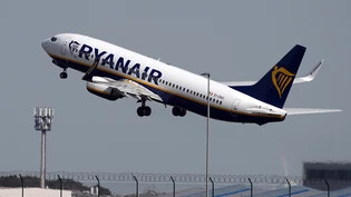 Die Billigfluggesellschaft Ryanair will in den kommenden Jahren so richtig abheben. Bis 2034 will die Gesellschaft rund 300 Millionen Passagiere ans Ziel bringen.(Archivbild)