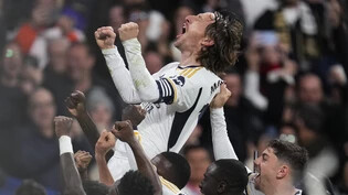 Luka Modric gelang der zweite Saisontreffer