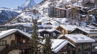 Die sechs vermissten Skitourengänger sind von Zermatt VS aus aufgebrochen. (Archivbild)