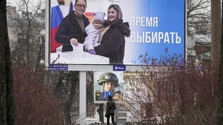 ARCHIV - Die Präsidentschaftswahlen in Russland sind für den 17. März angesetzt. Foto: Dmitri Lovetsky/AP/dpa