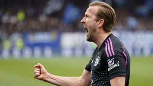 Harry Kane feiert beim Sieg in Darmstadt seinen 31. Bundesliga-Treffer