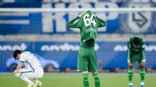 Mihailo Stevanovic und der FC St. Gallen erlebten wieder einen schmerzhaften Spielverlauf