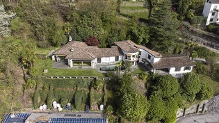 Die Villa von Pierin Vincenz in Morcote wurde am Donnerstag in Mendrisio zwangsversteigert.