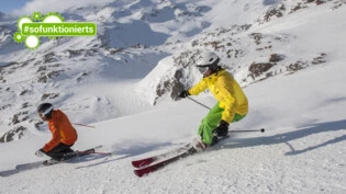 Ab in die Höhe: Weisse Berge locken jährlich rund 2,8 Millionen Schneesportlerinnen und Schneesportler in die Schweiz.