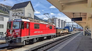 Pro Tag verkehrt nur ein reiner Güterzug von Landquart nach Davos.