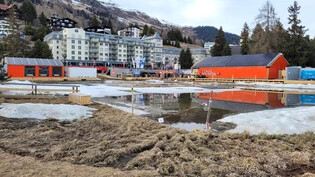 Premiere letzten Winter: So präsentierte sich das vom Verein Secret Mountain für Partys genutzte Seehofseeli-Areal in Davos Dorf.