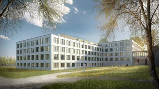 Einzug erst in eineinhalb bis zwei Jahren: Die Arbeiten im Inneren des Erweiterungsbaus der Psychiatrischen Klinik in Winterthur mussten mehrere Monate heruntergefahren werden.