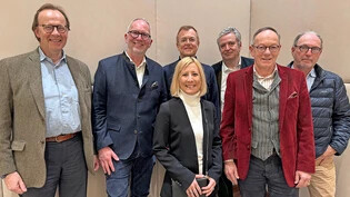 Der Vorstand des VZD mit (v.l.): Michael Werner, Reto Baruffol, Nicole Meier, Rolf Widmer, Georg Nägeli, Christoph Locher und Jürg Pfenninger.  