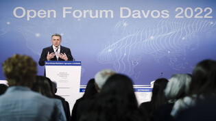 Bundesrat zu Besuch: Ignazio Cassis wirbt am WEF in Davos die Werbetrommel für einen Schweizer Beitritt.