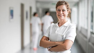 Beruflich angekommen: Anja Kröner arbeitet als Advanced Practice Nurse mit Doktortitel auf der Onkologie.