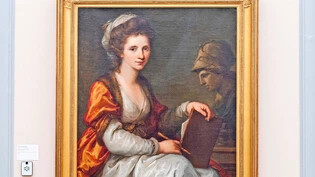 Angelika Kauffmann: Ein Selbstbildnis etwa im Jahr 1784.

