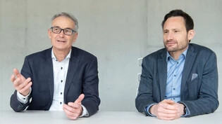«Die Geschäfte laufen fast überall wieder sehr gut»: Franz Sepp Caluori, Präsident von Gastro Graubünden (links), und Marc Tischhauser, Geschäftsführer von Gastro Graubünden, im grossen Doppelinterview. 