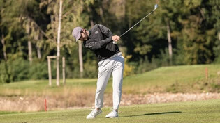 Positive Einstellung: Der Churer Mauro Gilardi bestreitet seine erste Saison als Golfprofi. 